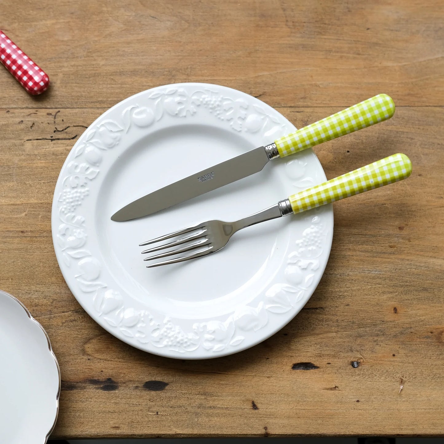 Sabre Paris Gingham, Dinner Fork