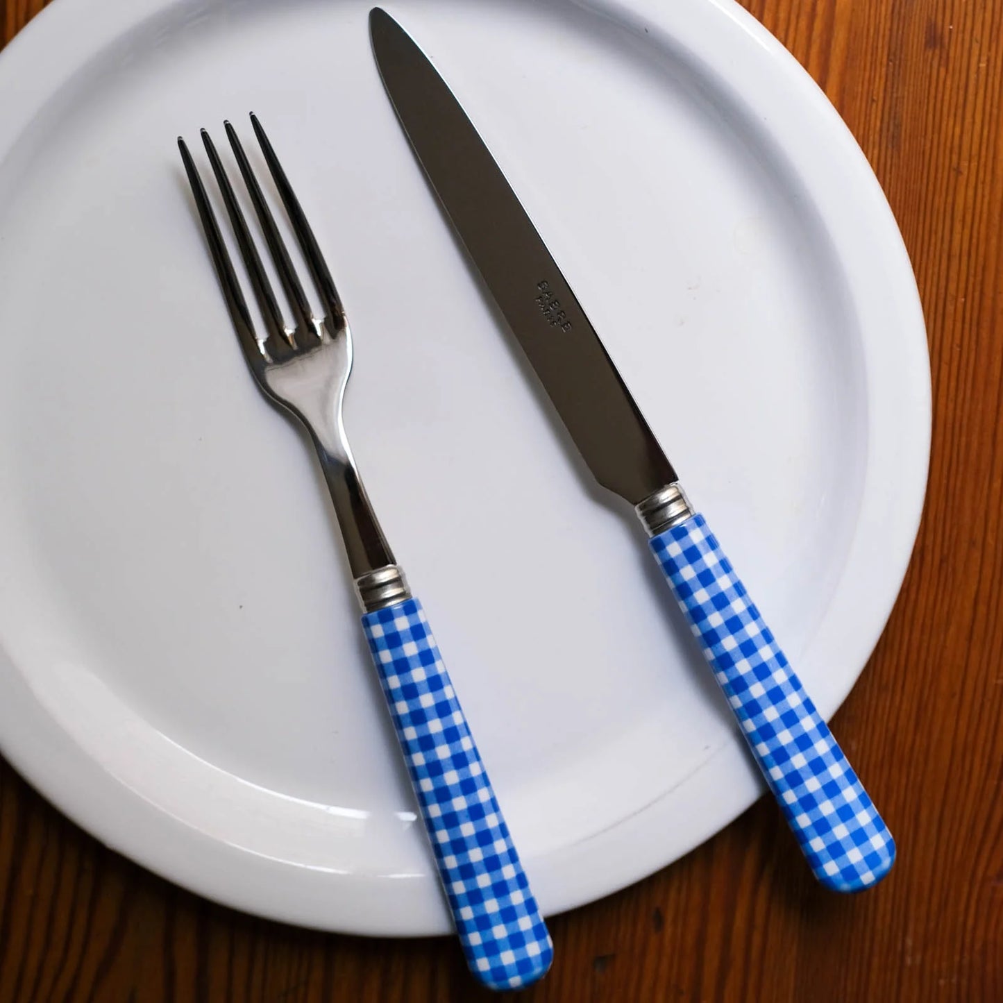 Sabre Paris Gingham, Dinner Fork