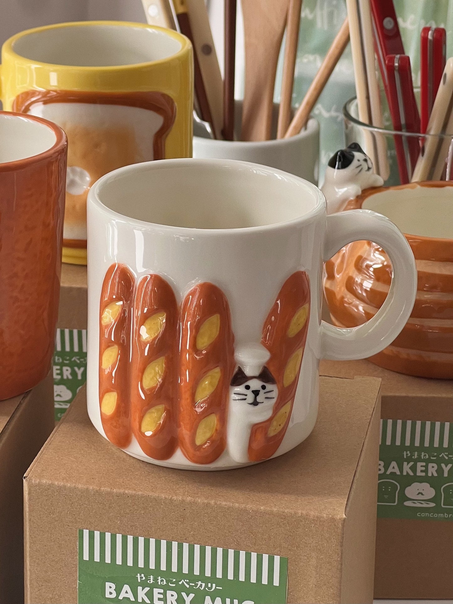 DECOLE concombre Mini Baguette Mug