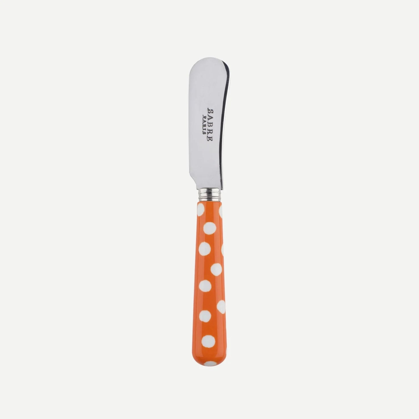 Sabre Paris White Dots, Orange Butter Spreader