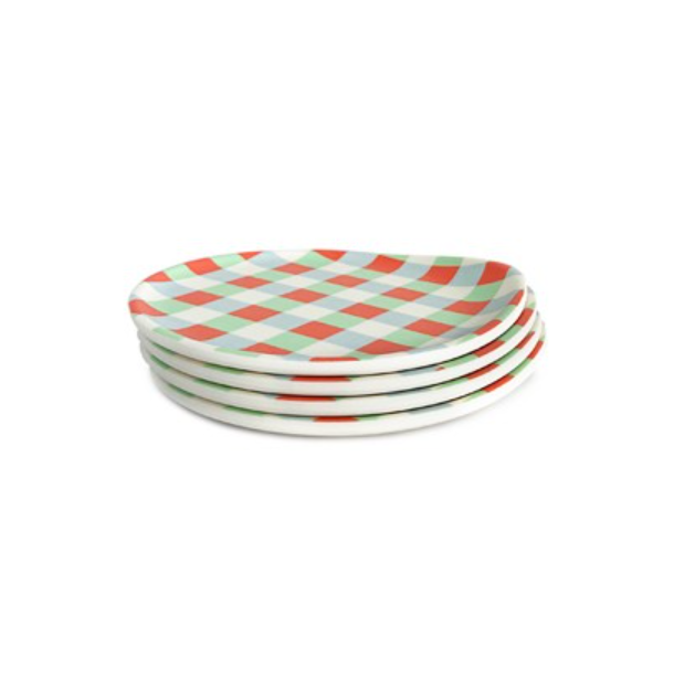 Xenia Taler Gingham Coaster