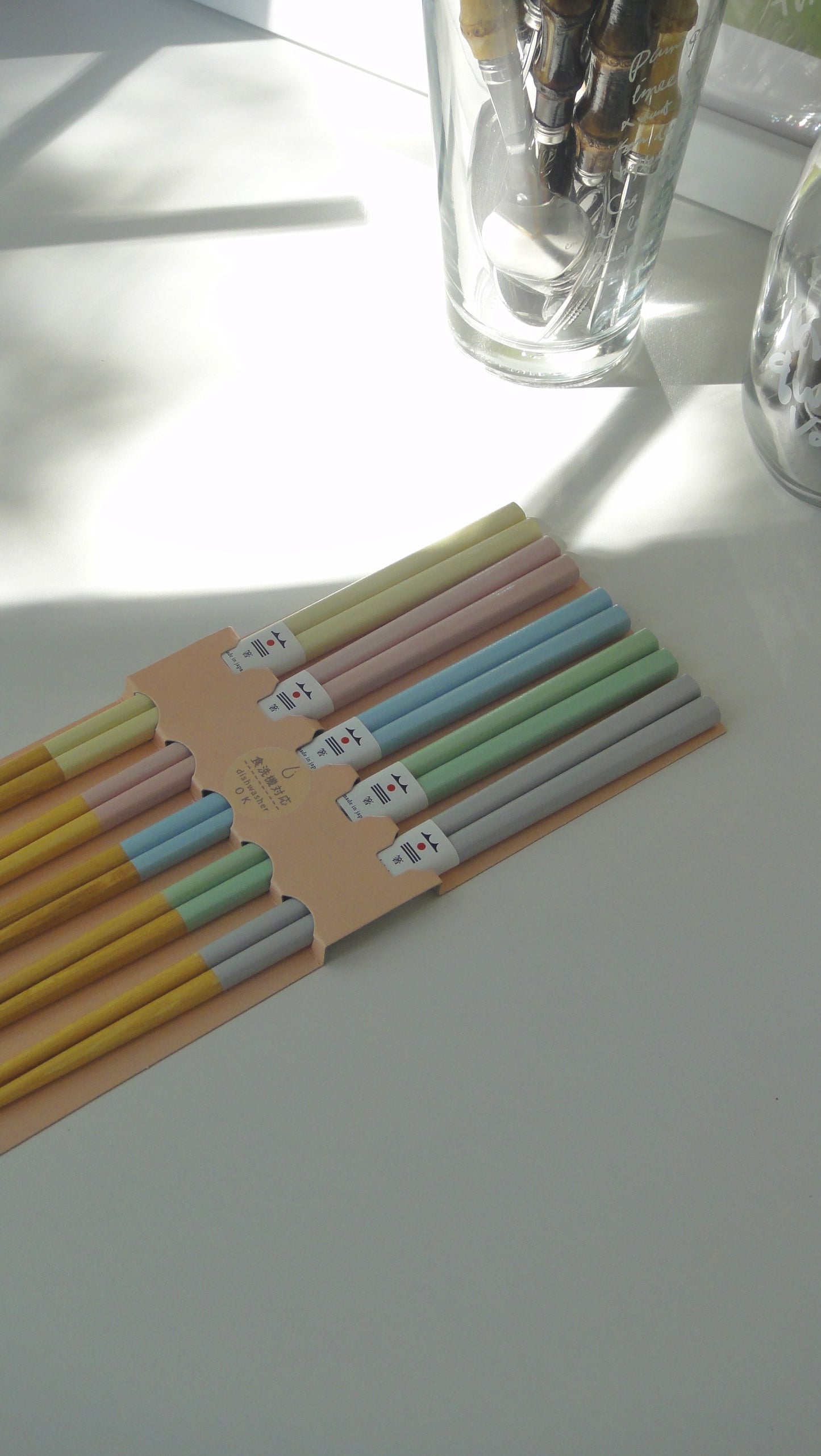 Pale-tone Chopsticks(set of 5)