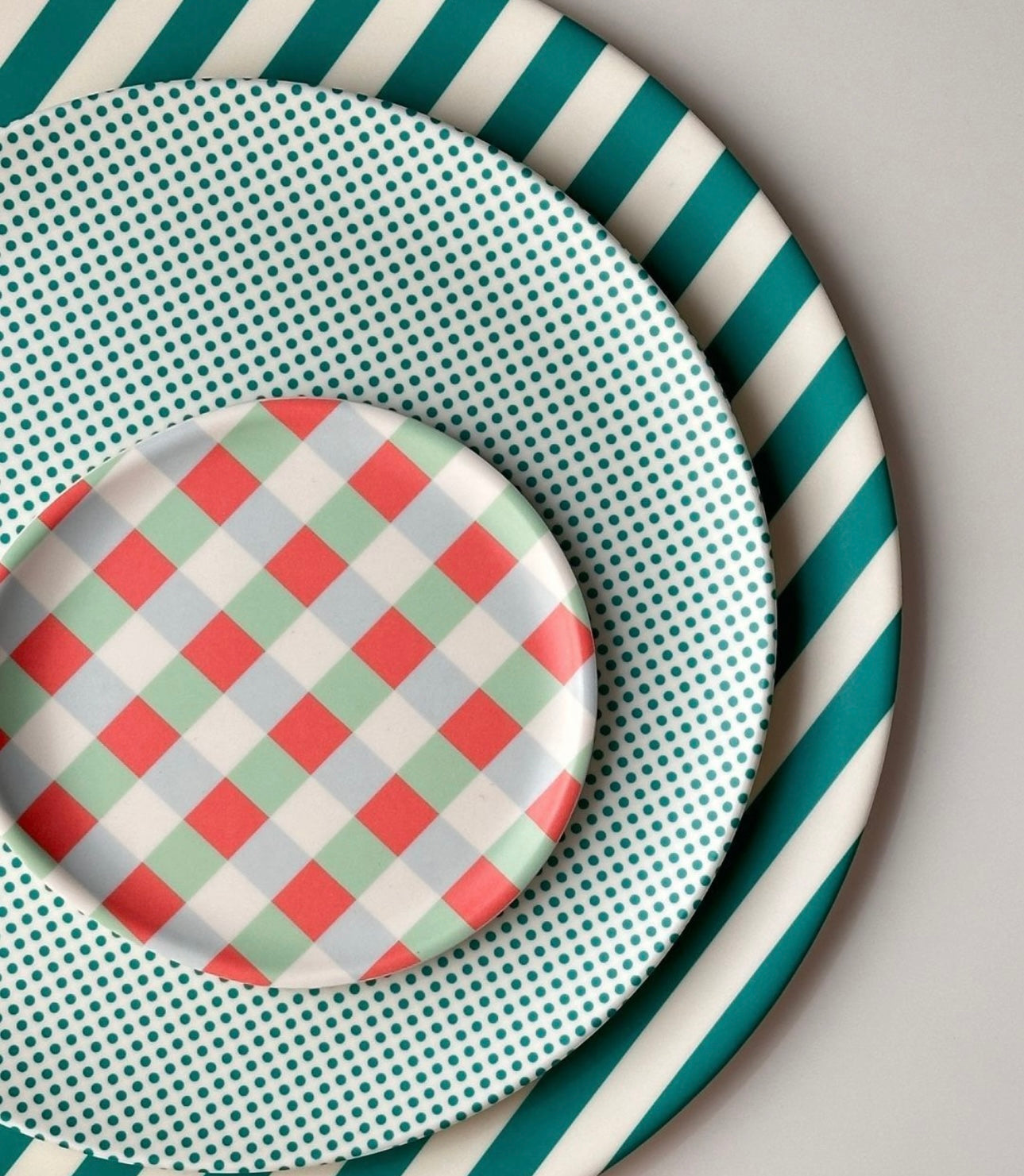 Xenia Taler Gingham Coaster