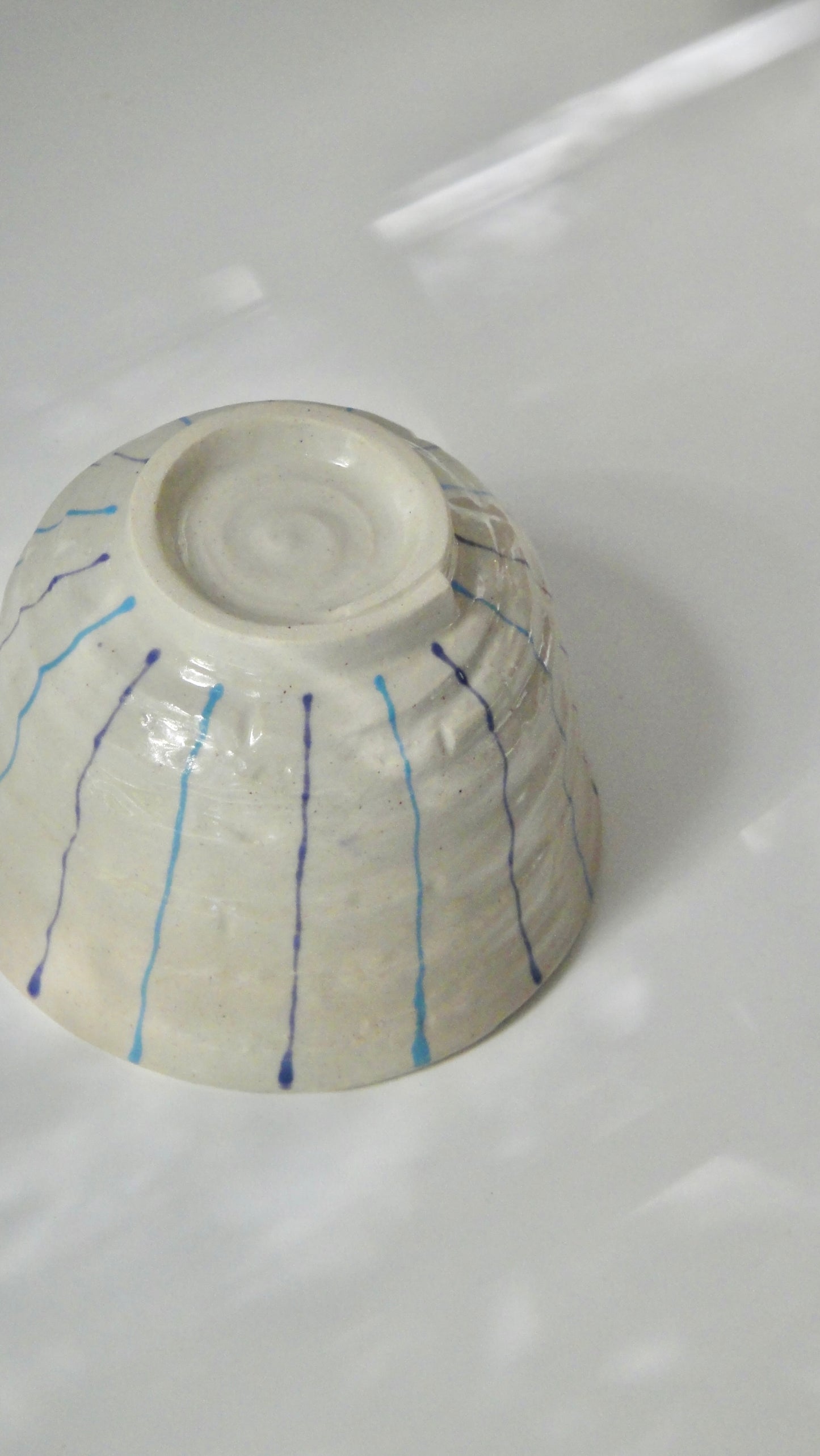 Small Donburi Bowl with lines