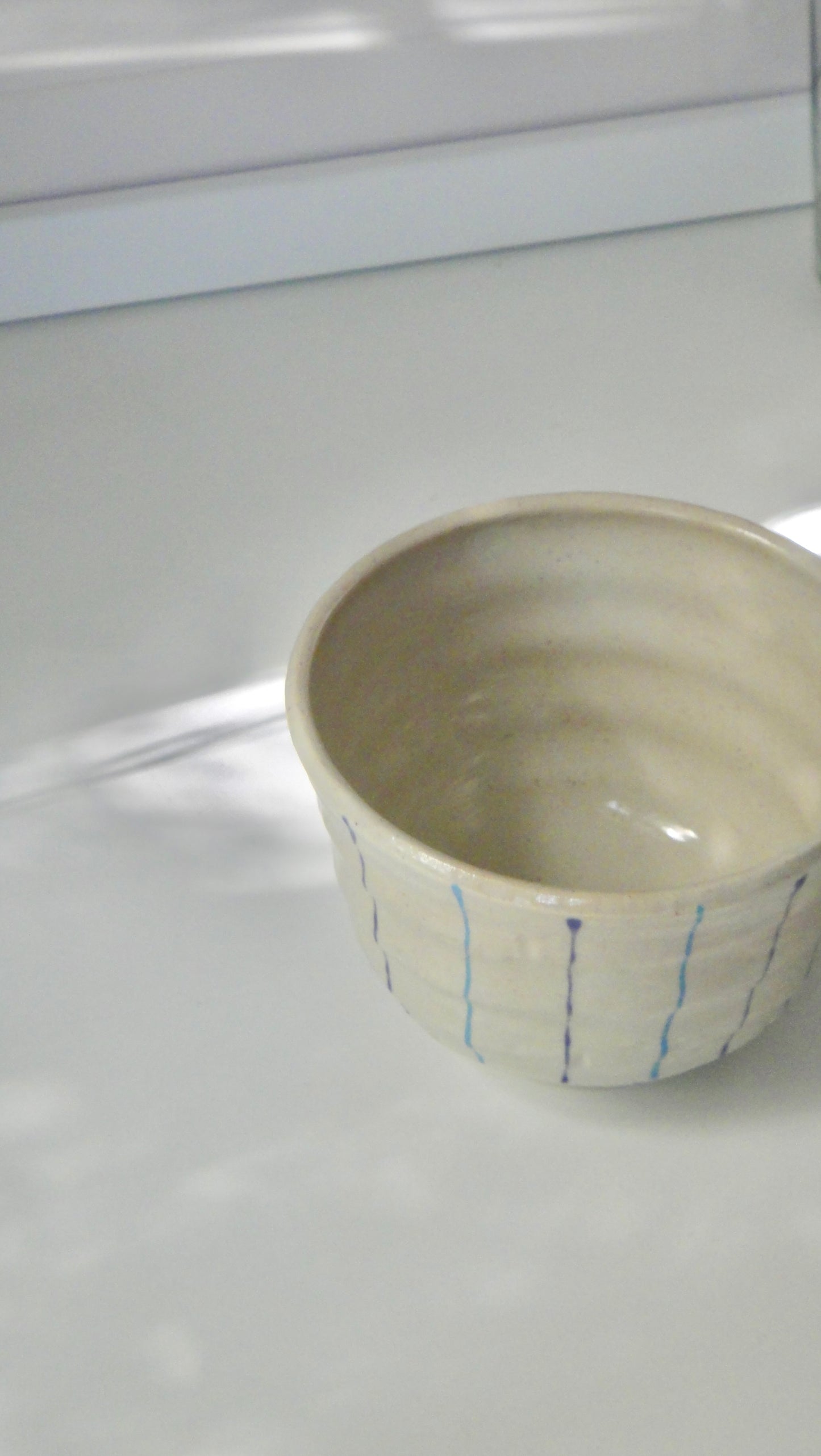 Small Donburi Bowl with lines