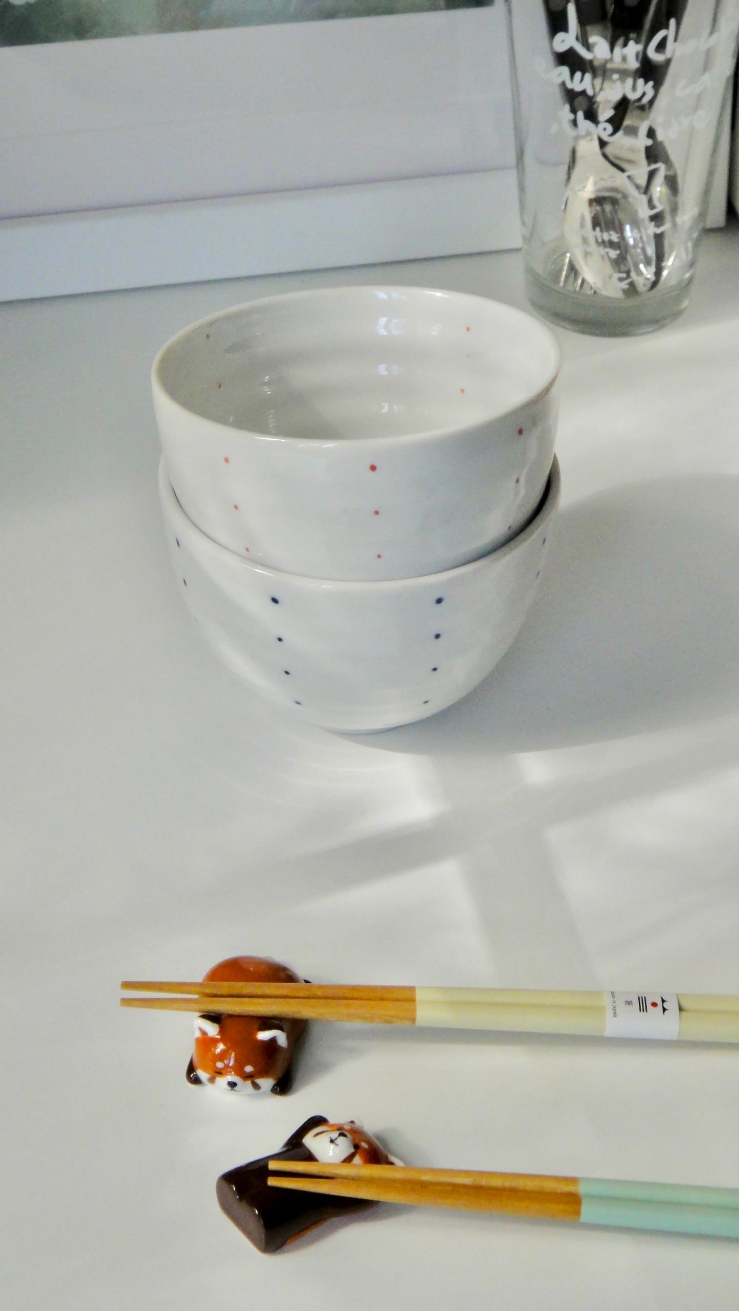 Small Donburi Bowl with Dots