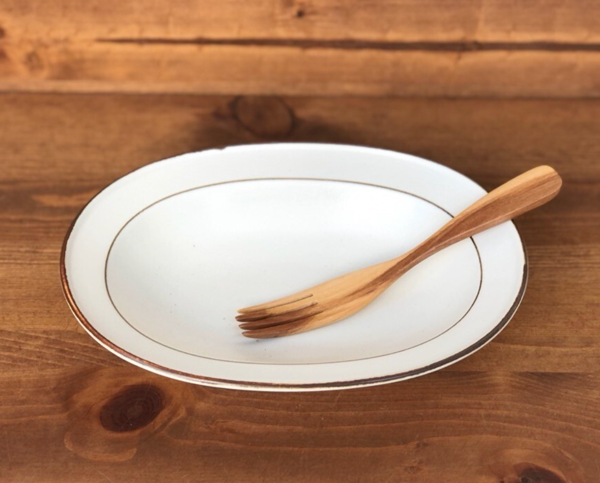 Brown Edged Oval Bowl