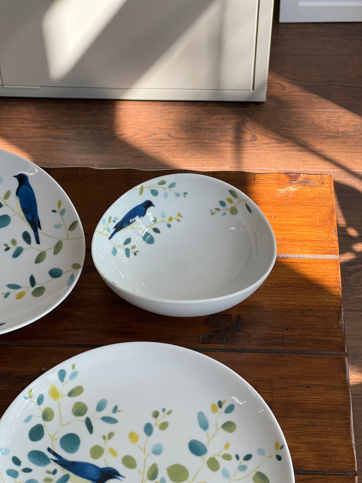 Birds and Branches Porcelain Bowls and Plates