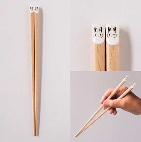 Japanese Style Chopstick Animal Print