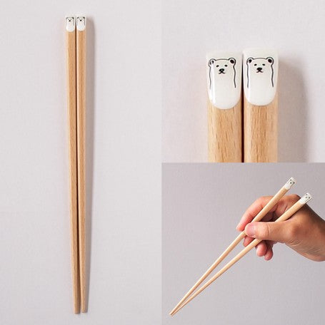 Japanese Style Chopstick Animal Print