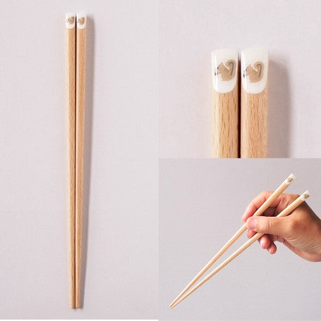 Japanese Style Chopstick Animal Print