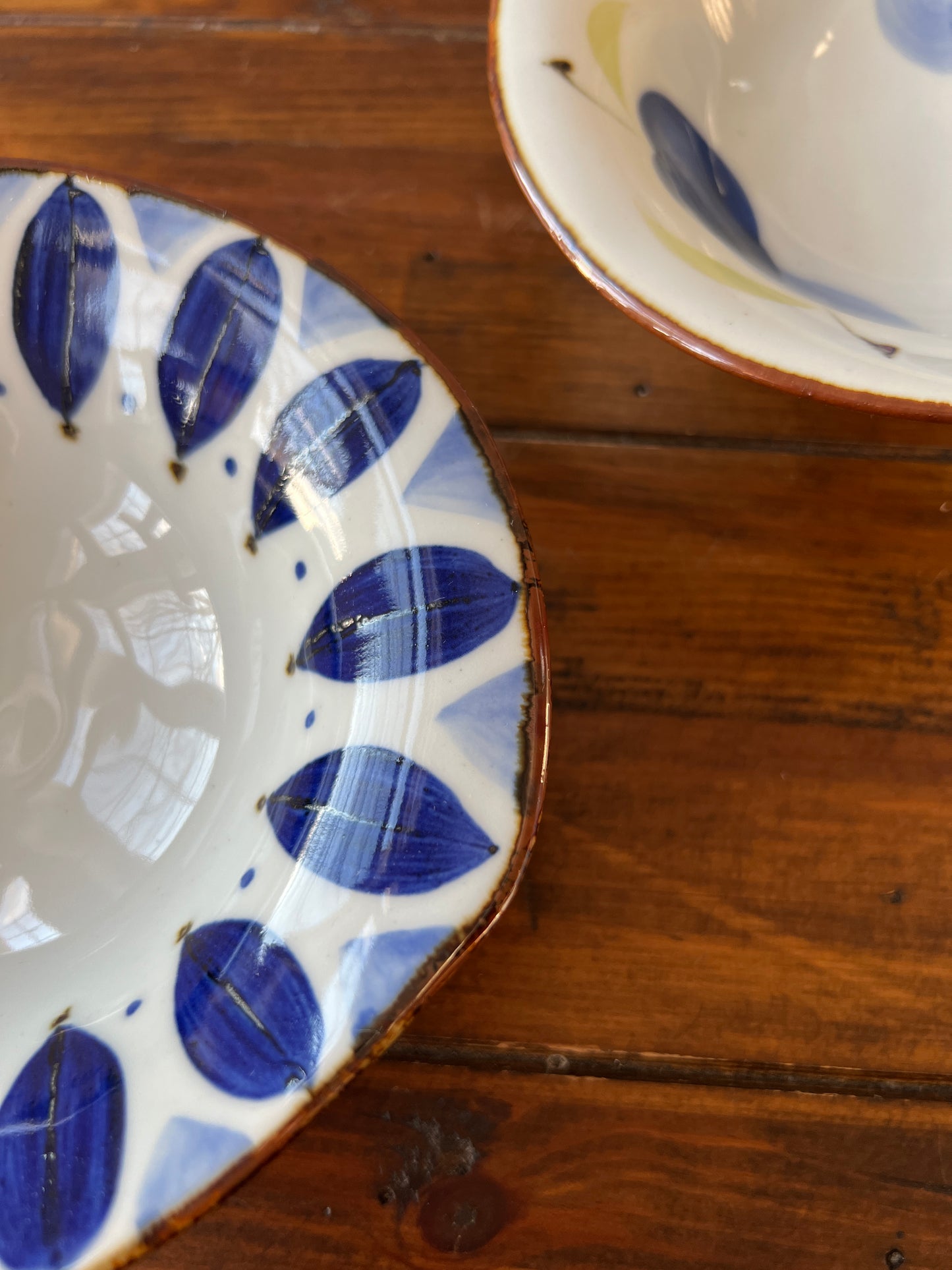 Hand-Painted Navy Rice Bowl HASAMI WARE