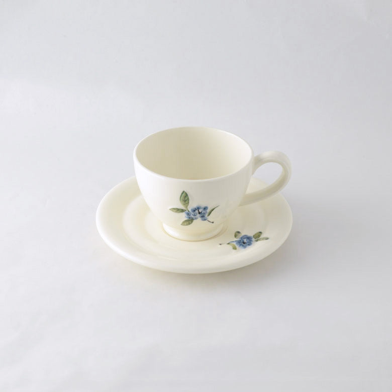 Myrtille Cup With Saucer