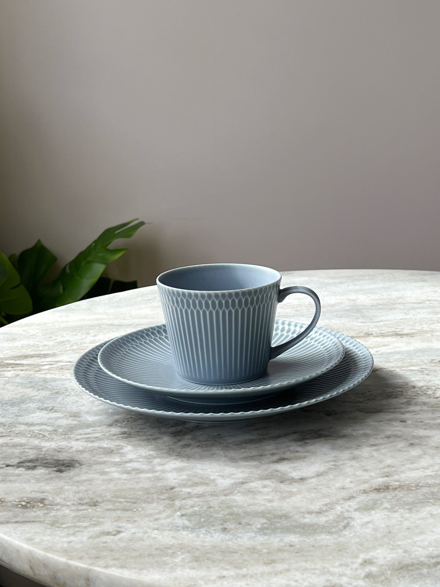 Oda Sazanami Ripples Mug MINO WARE (Blue)