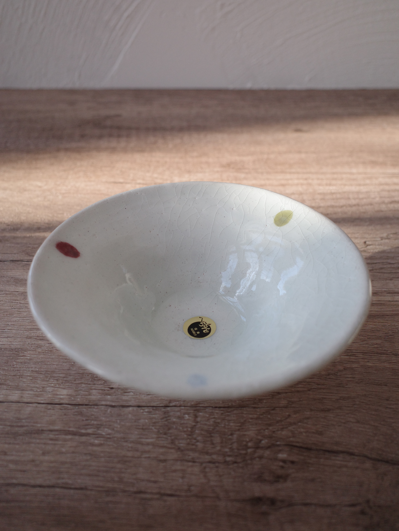 Hechimon Handmade Viola bowl SHIGARAKI Ware