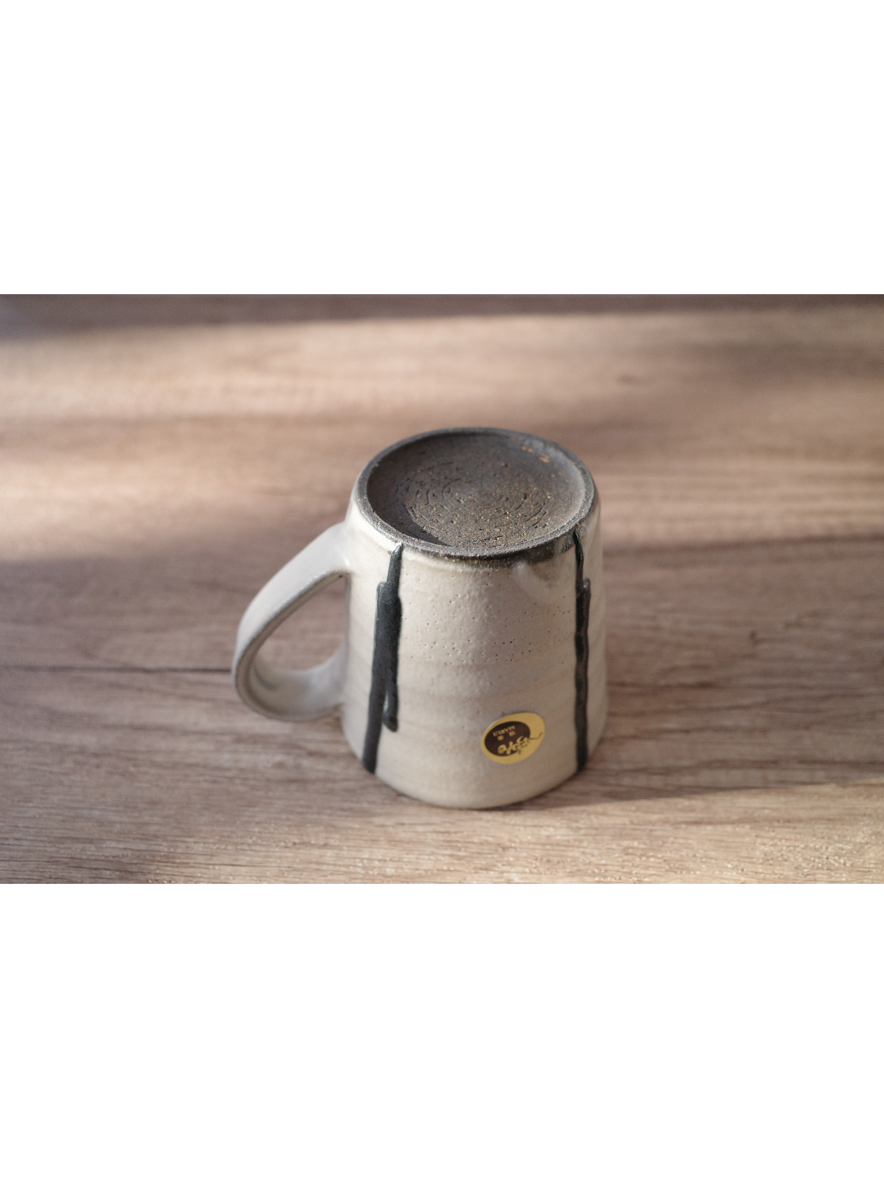 Hechimon Handcrafted Espresso-Tea Cup SHIGARAKI Ware