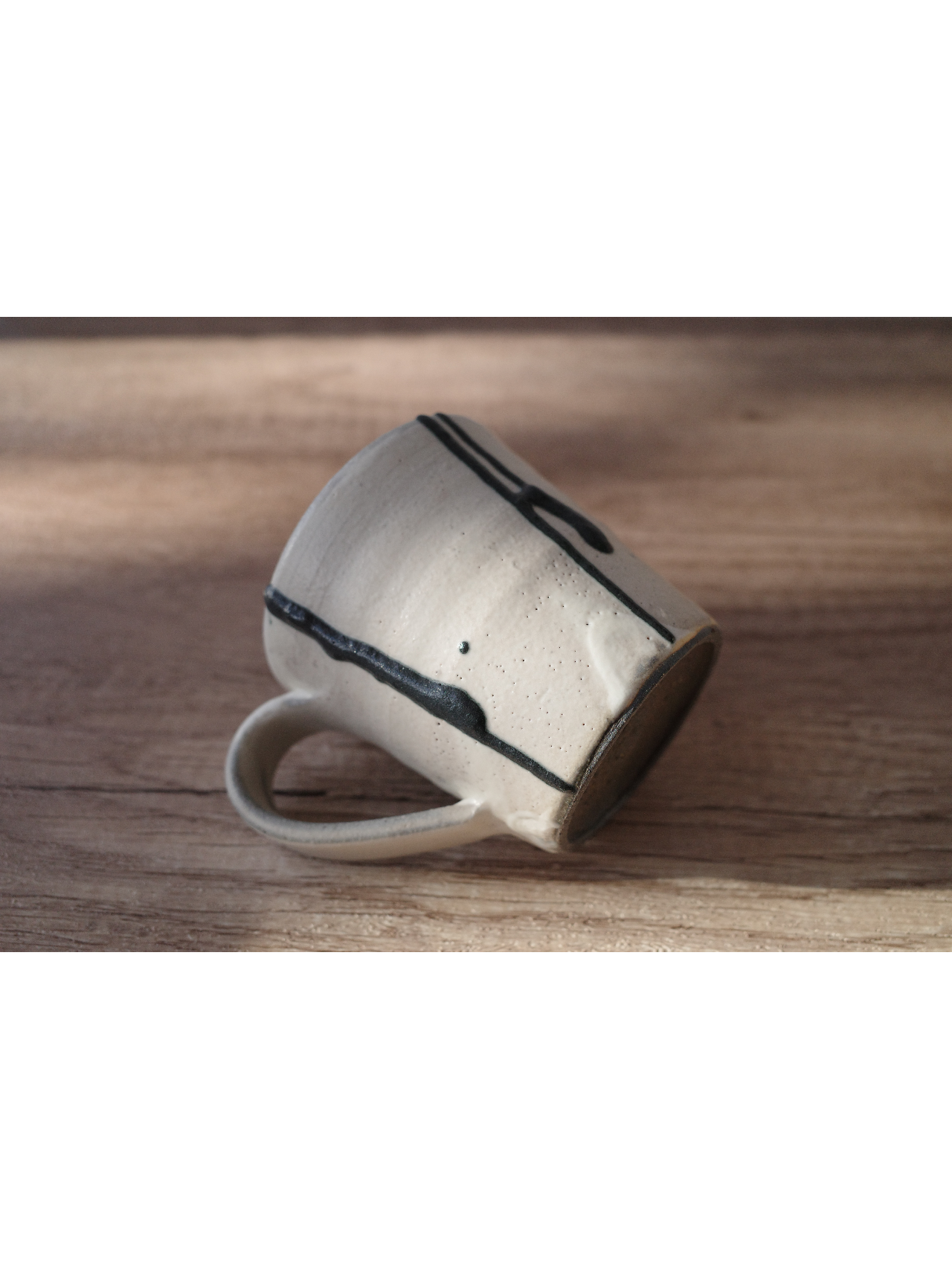 Hechimon Handcrafted Espresso-Tea Cup SHIGARAKI Ware