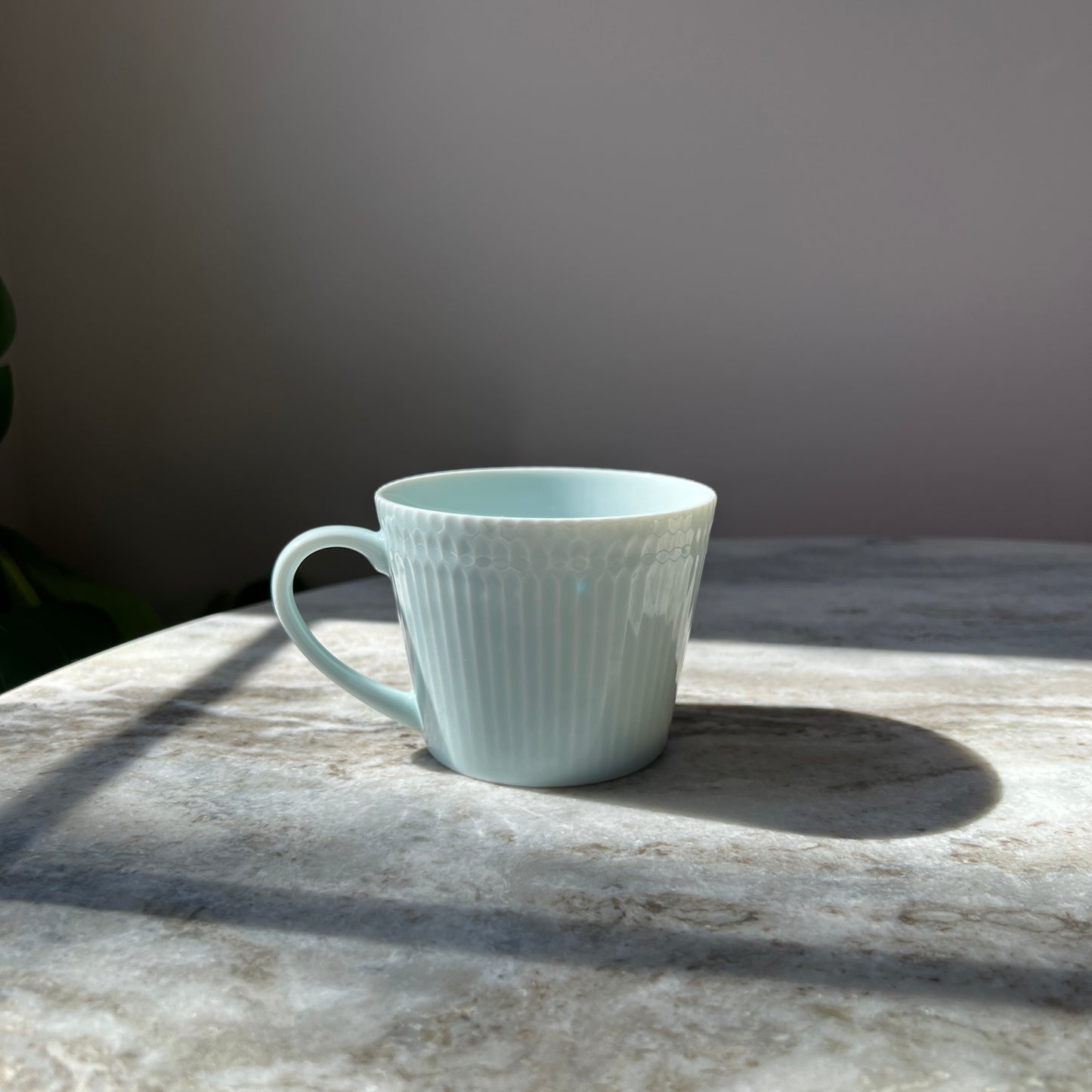 Oda Sazanami Ripples Mug MINO WARE (Light Blue)