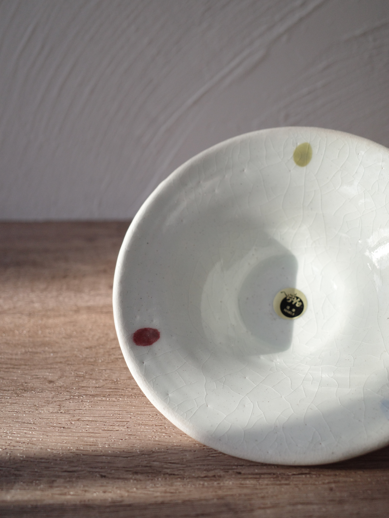 Hechimon Handmade Viola bowl SHIGARAKI Ware