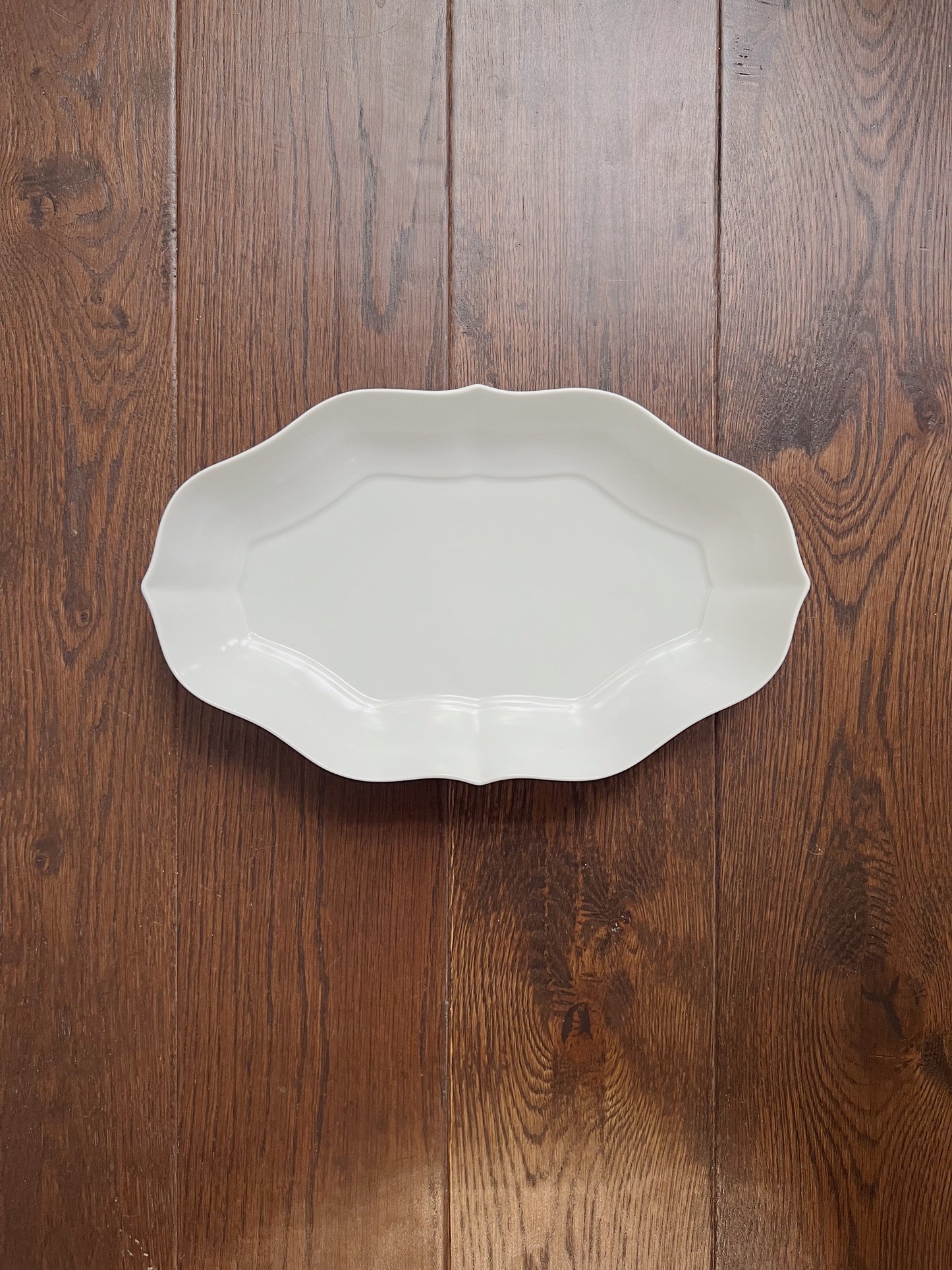 White Rotana Serving Bowl