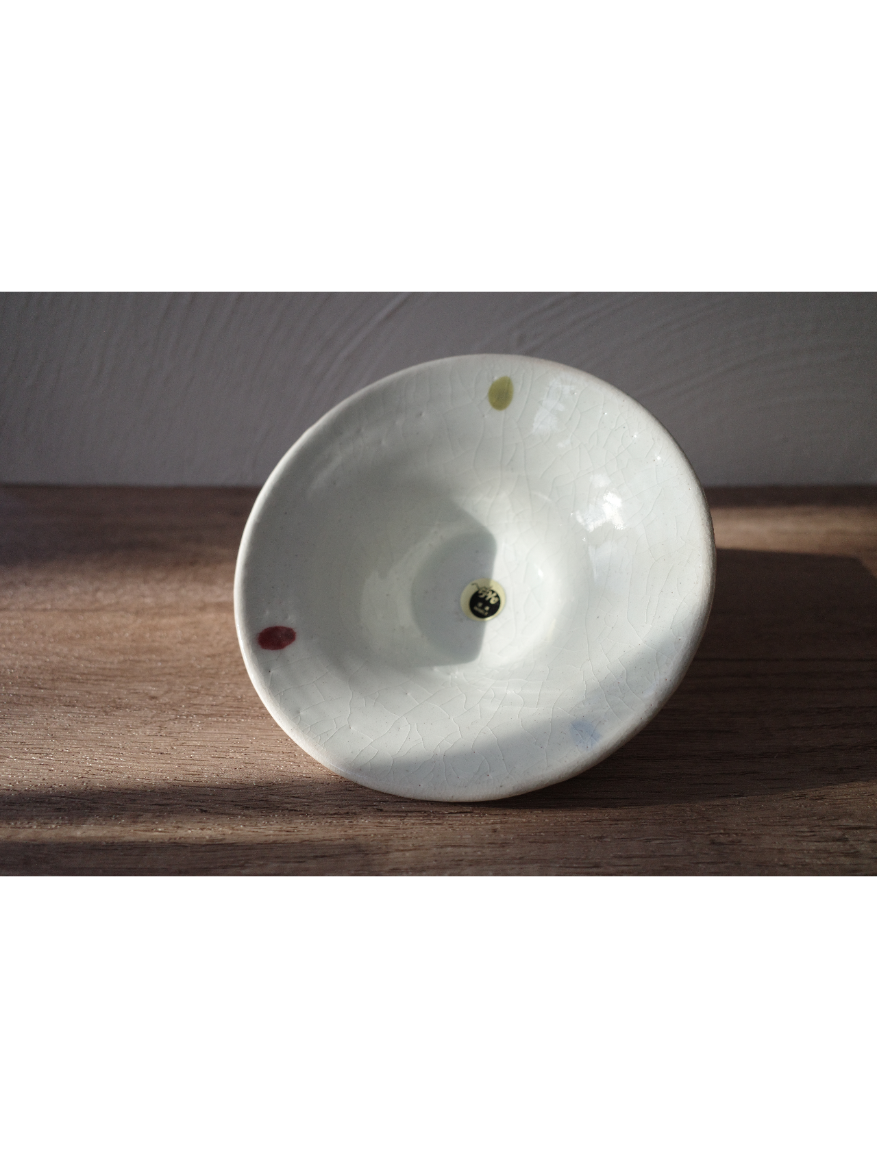 Hechimon Handmade Viola bowl SHIGARAKI Ware