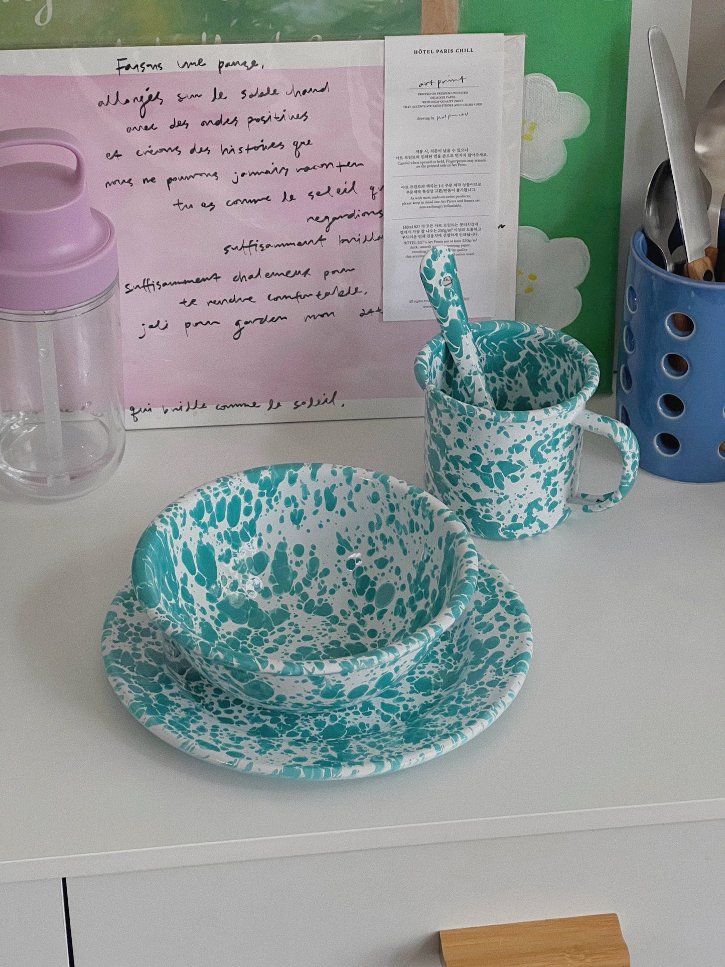 Splatter Cereal Bowl