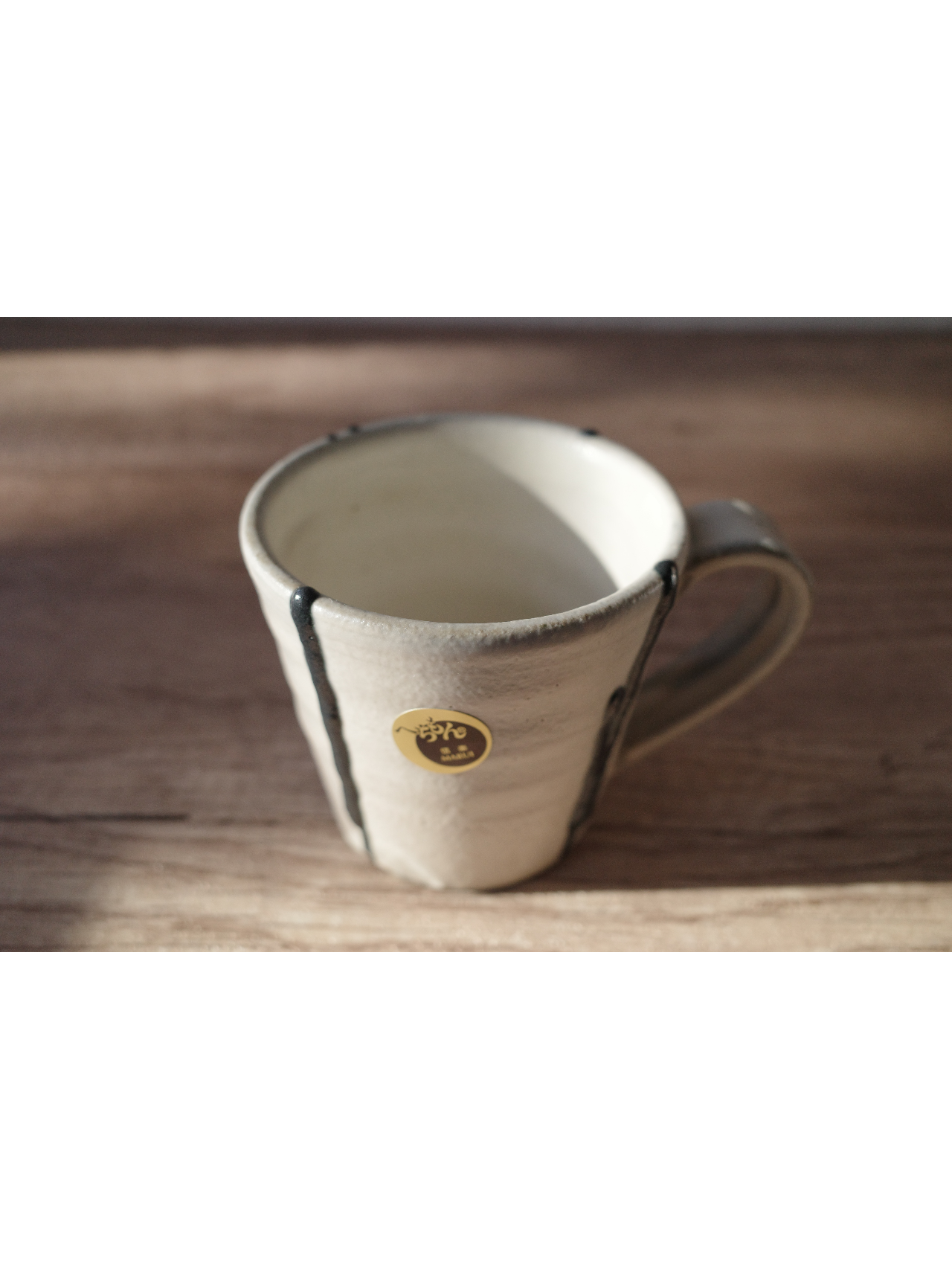 Hechimon Handcrafted Espresso-Tea Cup SHIGARAKI Ware