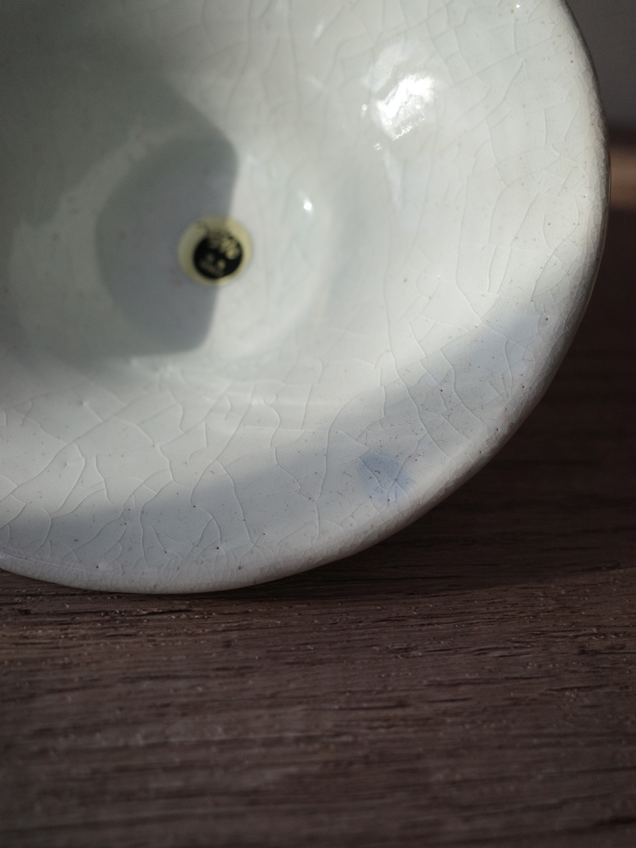 Hechimon Handmade Viola bowl SHIGARAKI Ware