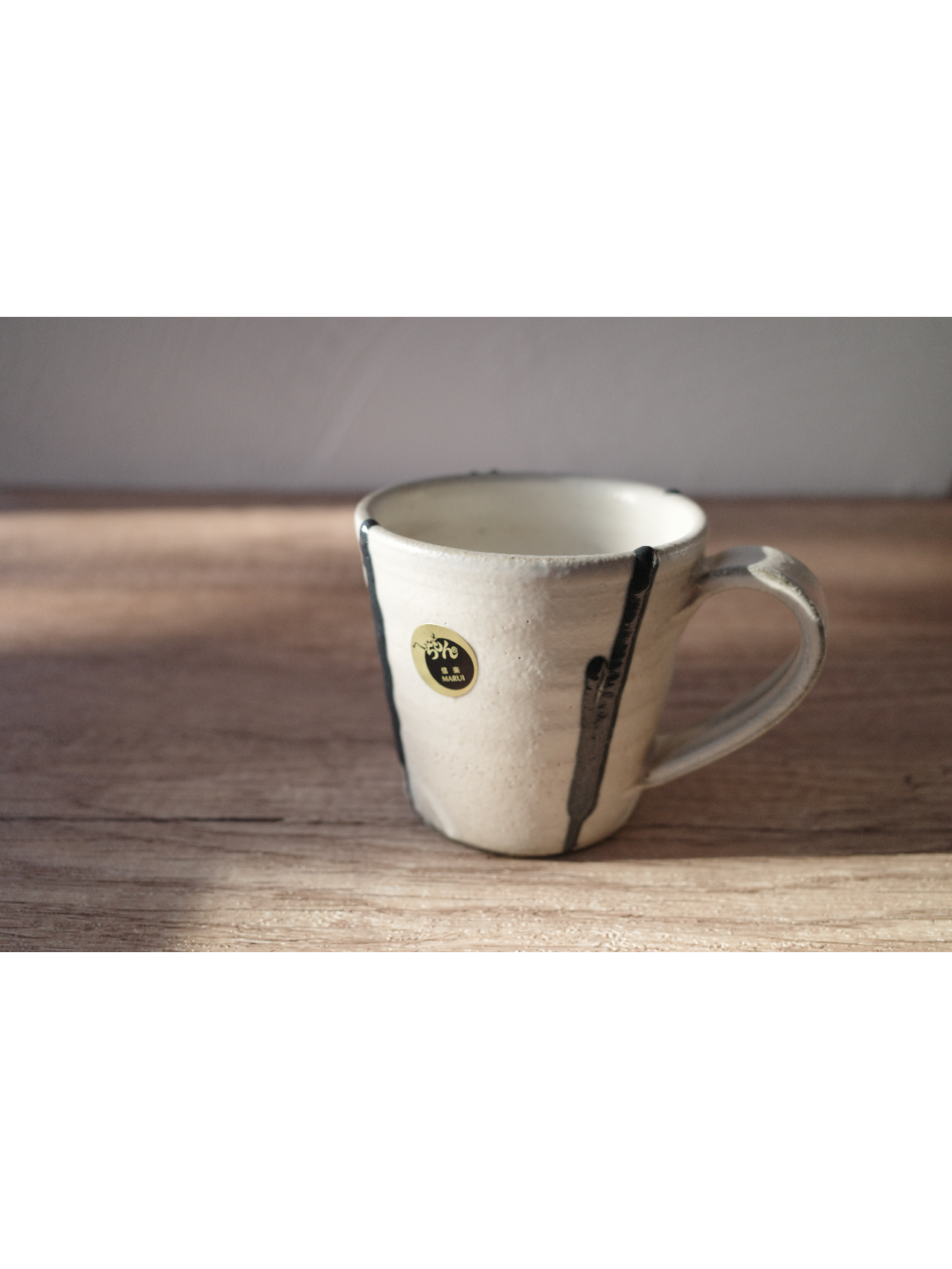 Hechimon Handcrafted Espresso-Tea Cup SHIGARAKI Ware